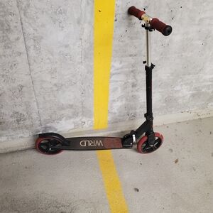 Kids Scooter - Black and Red